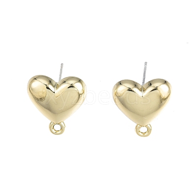 Alloy Stud Earring Findings PALLOY-N150-86LG-1