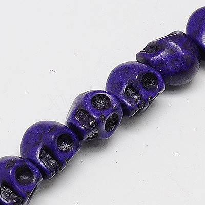 Synthetic Turquoise Beads Strands TURQ-G113-23x30mm-11-1