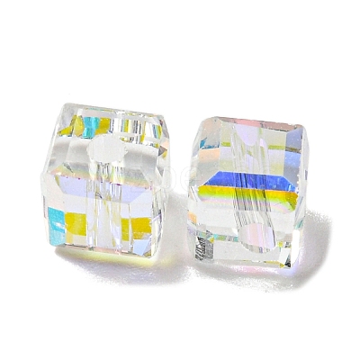 Electroplate Glass Beads EGLA-Z004-04A-10-1
