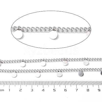 304 Stainless Steel Curb Chains CHS-G041-02P-05-1