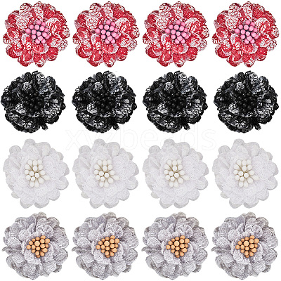16Pcs 4 Colors Handmade Costume Accessories DIY-GF0009-83-1