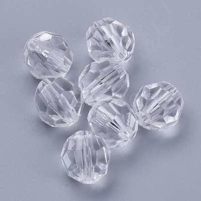 Transparent Acrylic Beads TACR-Q257-16mm-V01-1