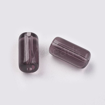 Mixed Transparent Glass Tube Beads X-GLAA-GST-M-1