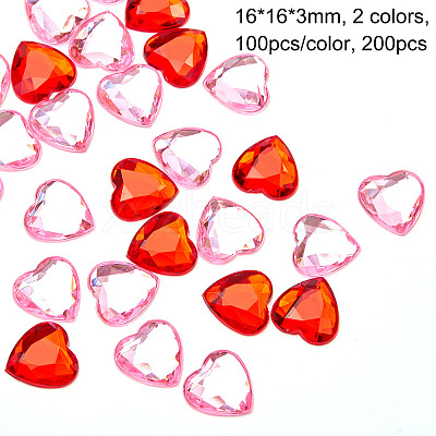 Imitation Taiwan Acrylic Rhinestone Cabochons GACR-SZ0001-04-1