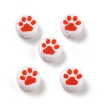 Opaque Acrylic Beads OACR-D282-03B-1