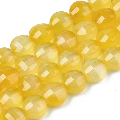 Natural Agate Beads Strands G-N326-100A-13-1