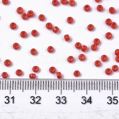 Baking Paint Glass Seed Beads SEED-S042-05A-05-1
