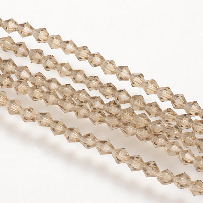 Imitation Austrian Crystal 5301 Bicone Beads GLAA-S026-6mm-09-1