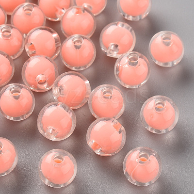 Transparent Acrylic Beads TACR-S152-15A-SS2109-1