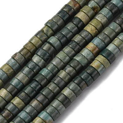 Natural Shoushan Jade Beads Strands G-L624-I09-3x6mm-1