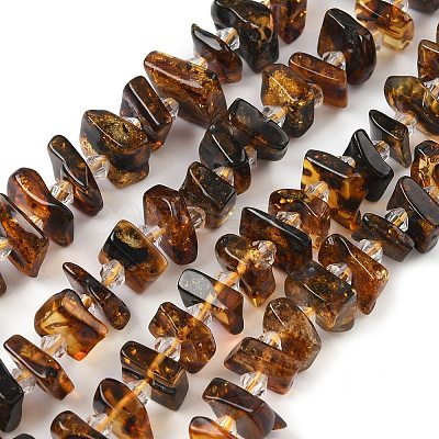 Natural Amber Beads Strands G-F802-A01-01-1