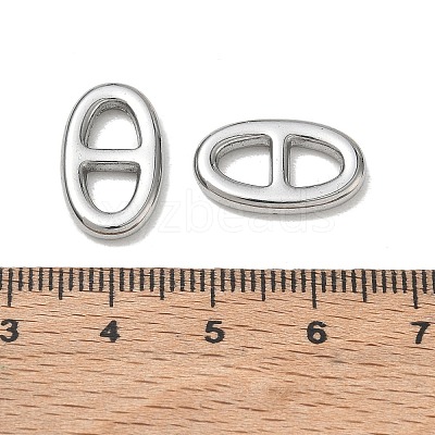 Non-Tarnish 304 Stainless Steel Connector Charms STAS-F247-03-P-1