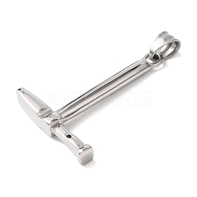 304 Stainless Steel Pendants STAS-P443-01P-1