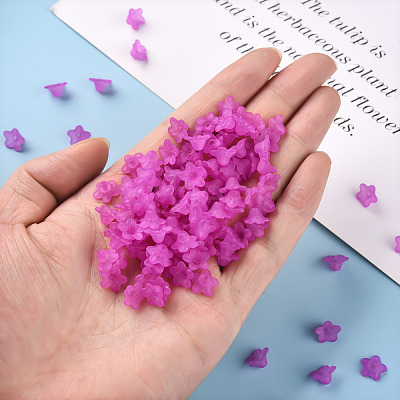 Transparent Acrylic Beads PL554-17-1