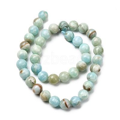 Natural Hemimorphite Beads Strands G-D352-A01-10mm-1