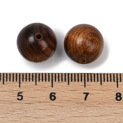 Natural Wood Beads WOOD-S666-12mm-03-1
