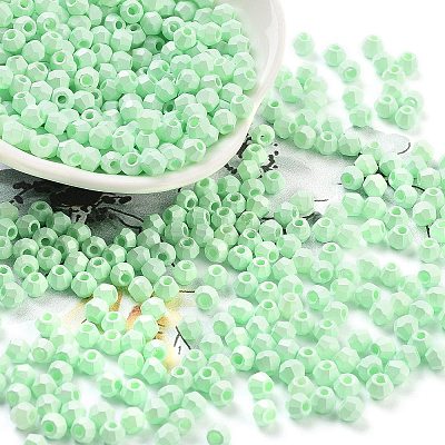 Baking Paint Glass Seed Beads SEED-A032-02R-1