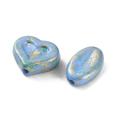 Opaque Acrylic Beads OACR-M015-15G-1