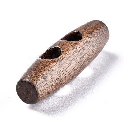 Natural Wood Buttons WOOD-WH0100-01E-1