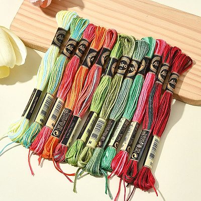 6-Ply Polyester Embroidery Floss OCOR-FZ0001-01C-1