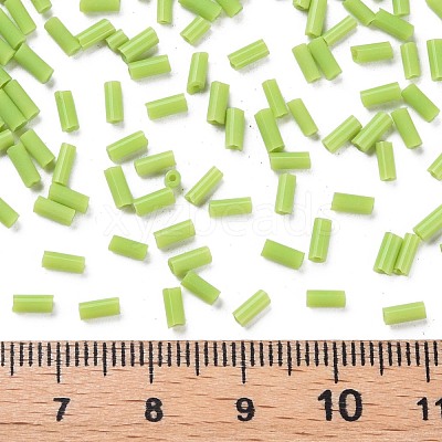 Opaque Colours Glass Bugle Beads SEED-N005-001-B03-1