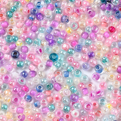 Glass Round Seed Beads SEED-S057-R-002-1