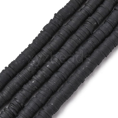 Handmade Polymer Clay Beads Strands CLAY-R089-8mm-Q029-1