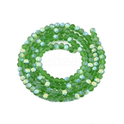 Transparent Glass Beads Strands LS-EGLA-A044-T2mm-MB11-1