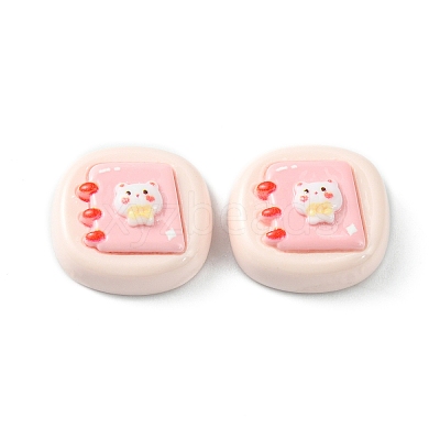 Opaque Cute Cartoon Resin Cabochons LS-CRES-O006-06C-1