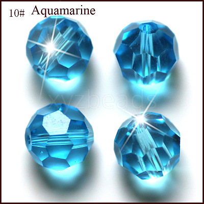 Imitation Austrian Crystal Beads SWAR-F021-10mm-202-1