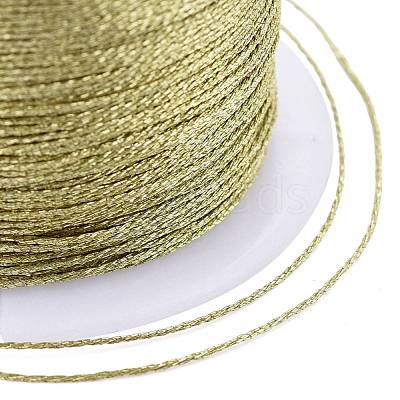 Polyester Braided Metallic Thread OCOR-I007-B-07-1