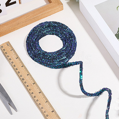 AB Plastic Glitter Sequin Rope for DIY Wedding Dresses Costume Clothing Shoes Jewelry Accessory OCOR-WH20007-02A-03-1