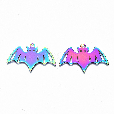 201 Stainless Steel Pendants X-STAS-T061-02-1