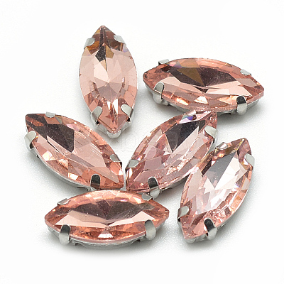 Sew on Rhinestone RGLA-T034-9x18mm-06-1