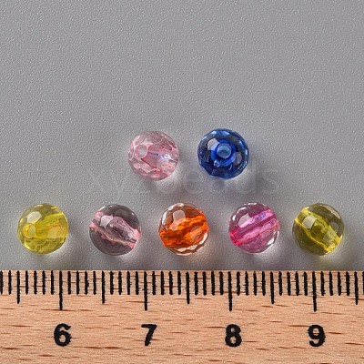 Transparent Acrylic Beads X-TACR-S154-11A-1