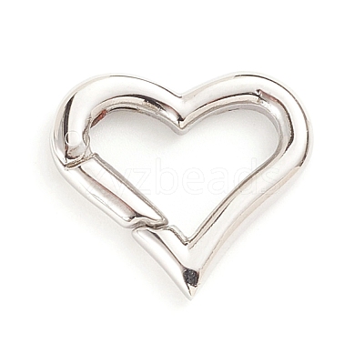 Tarnish Resistant 304 Stainless Steel Spring Gate Rings STAS-I133-13P-1