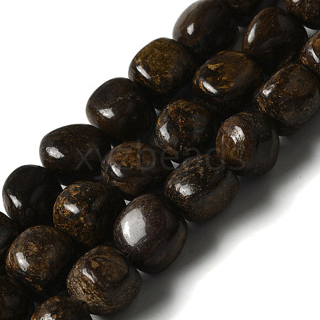 Natural Bronzite Beads Strands G-B078-D08-02-1