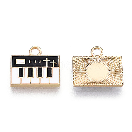 Eco-Friendly Zinc Alloy Charms X-FIND-N048-59E-NR-1