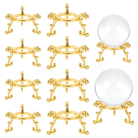 10Pcs Alloy Mineral Display Holder ODIS-AR0001-21-1