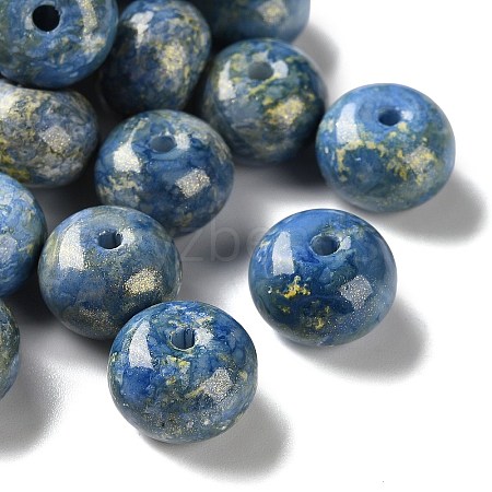 Baking Paint Opaque Glass Beads GL-CBAF5F7-01D-1