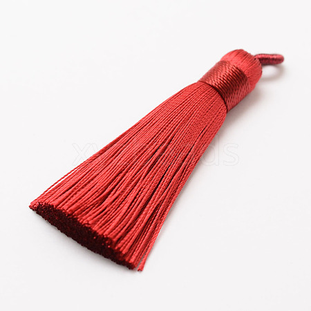 Polyester Tassel Big Pendant Decorations X-FIND-P022-10-1