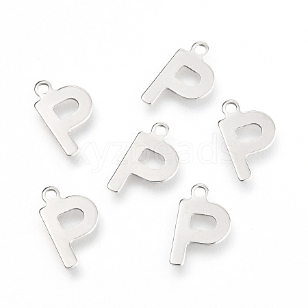 Non-Tarnish 201 Stainless Steel Charms X-STAS-C021-06P-P-1