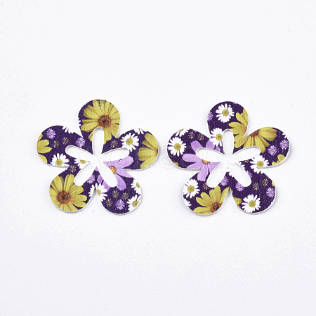 PU Leather Big Pendants FIND-R072-08-A12-1