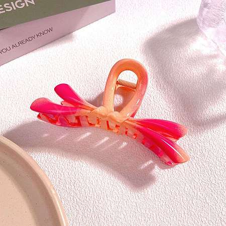 Plastic Claw Hair Clips PW-WGE955D-15-1