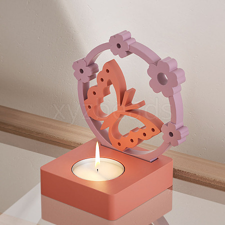 Candleholder DIY Silicone Mold DIY-K073-13A-1