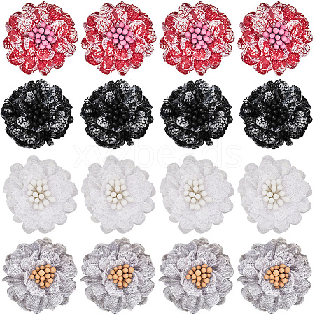 16Pcs 4 Colors Handmade Costume Accessories DIY-GF0009-83-1