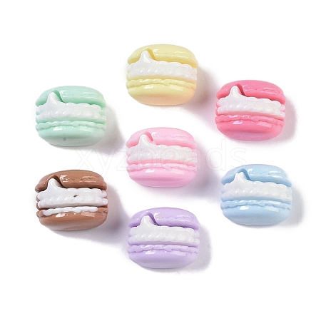 Resin Decoden Cabochons RESI-H162-16-1