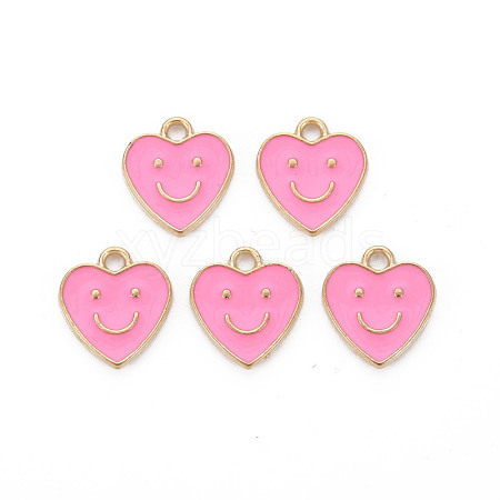 Alloy Enamel Charms X-ENAM-T016-12D-RS-1