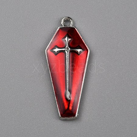 Halloween Theme Alloy Enamel Pendants FIND-WH0416-52A-P-1