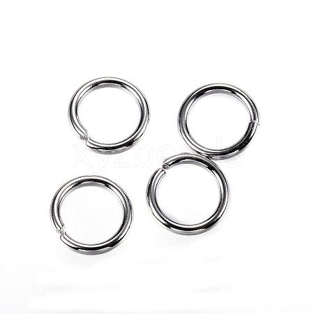 Tarnish Resistant 304 Stainless Steel Jump Rings STAS-D448-098P-7mm-1